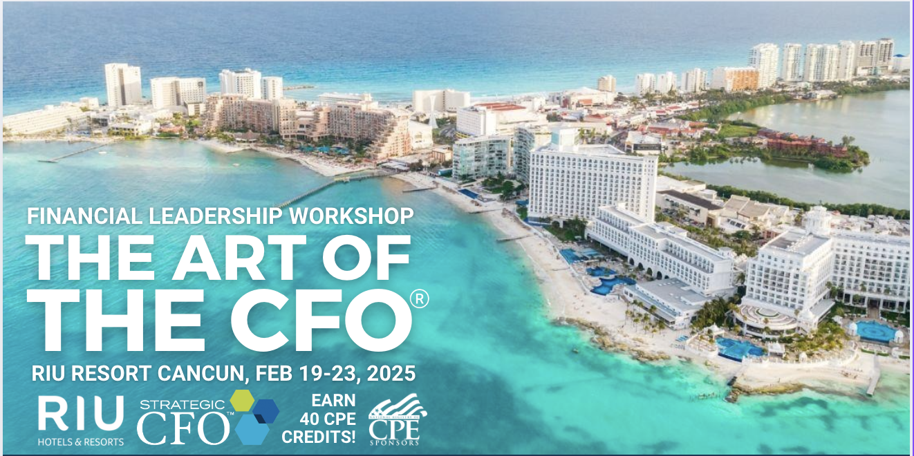 Financial leadership workshop in Cancun February 2025.